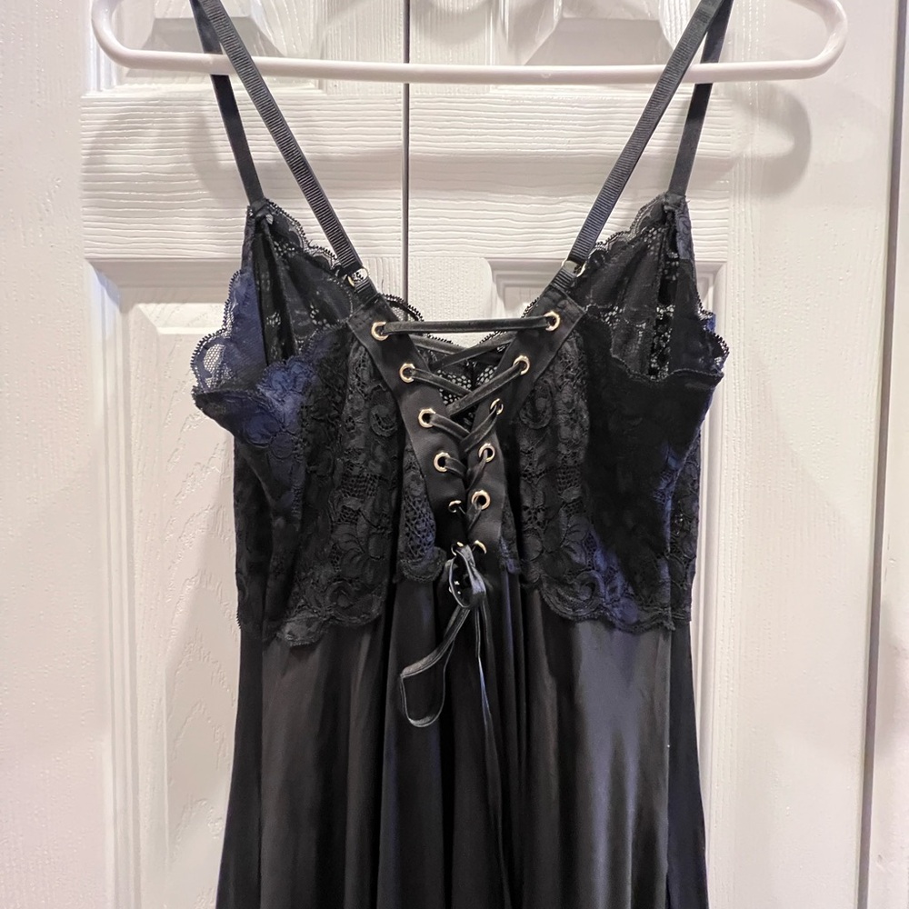 HAH (Free People) corset slip dress
